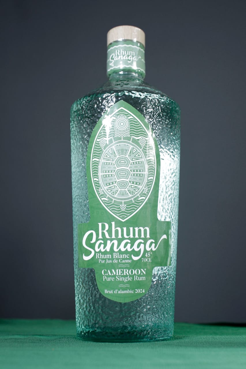 Rhum Sanaga – Pur Jus de Canne (70 cl, 45% vol.)