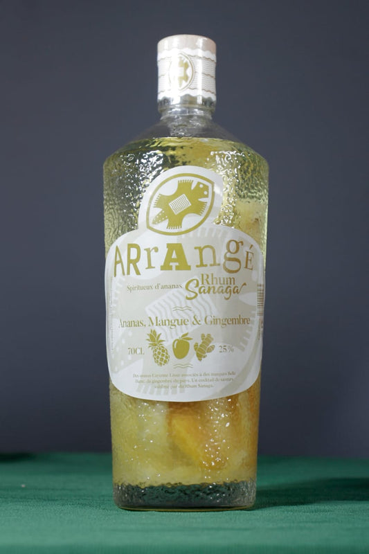 Rhum Arrangé Ananas & Mangue (70 cl, 25% vol.)