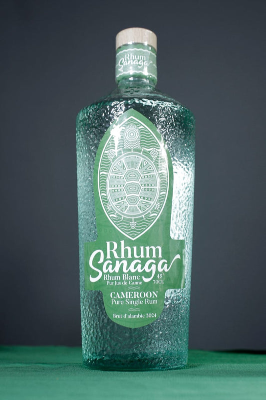 Rhum Sanaga – Pur Jus de Canne (70 cl, 45% vol.)